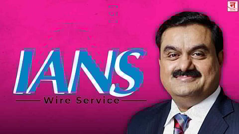 IANS वृत्तसंस्थेवर अदानी समूहाचा ताबा