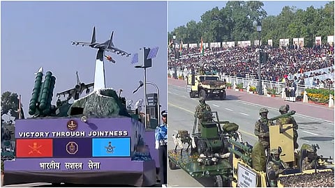 Republic Day 2026 : कर्तव्य पथावर ‘ऑपरेशन सिंदूर’च्या पराक्रमाचं दर्शन; लढाऊ विमानांची दिमाखदार परेड, पाहा Video