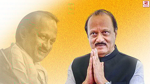 Ajit Pawar : ...आणि अजित पवारांनी देवाचे नाव घेतले!