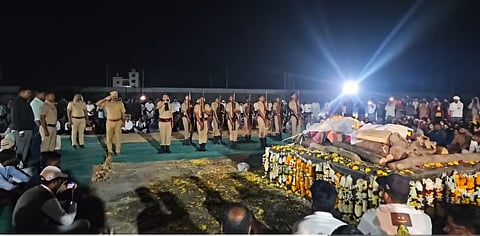 सुरक्षारक्षक विदीप जाधव यांना जड अंतःकरणाने अखेरचा निरोप; तरडगावसह पंचक्रोशीवर शोककळा पसरली 