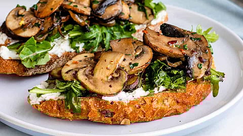 मशरूम टोस्ट