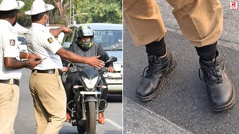 Mumbai : नवे बूट ठरताहेत पोलिसांसाठी डोकेदुखी; पाय, कंबरेची दुखणी
