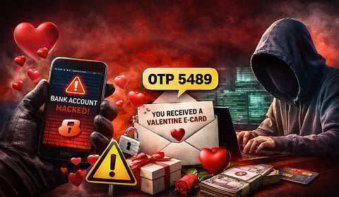 Valentine Scam Alert: व्हॅलेंटाईनच्या नावाने सायबर फ्रॉड; एक क्लिक अन् बँक खाते होईल रिकामे; वाचा महत्त्वाची माहिती