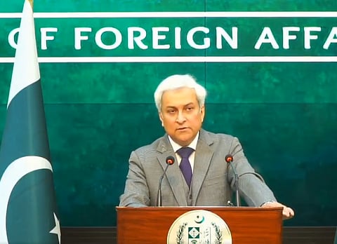 पाकिस्तानच्या परराष्ट्र मंत्रालयाचे प्रवक्ते ताहिर आंद्राबी