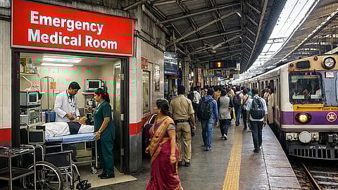 मध्य रेल्वेच्या उपनगरी स्थानकांवर आता त्वरित वैद्यकीय मदत! १८ ठिकाणी सुरू होणार आपत्कालीन वैद्यकीय कक्ष