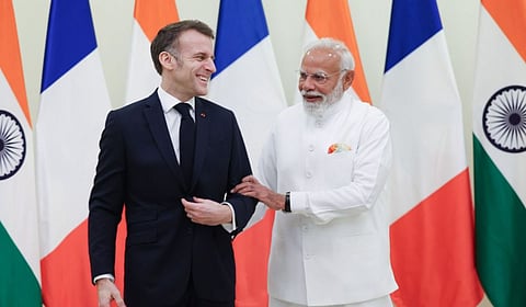 भारत-फ्रान्ससाठी हे वर्ष टर्निंग पॉइंट! पंतप्रधान नरेंद्र मोदी यांचे प्रतिपादन; भारत-फ्रान्स विशेष जागतिक धोरणात्मक भागीदारीची घोषणा