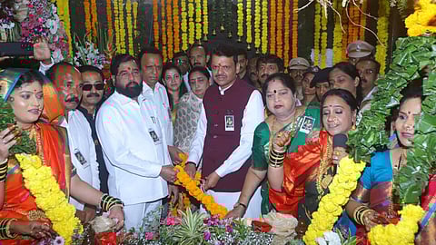 किल्ले शिवनेरीवर शिवजन्मोत्सव सोहळा; राज्यभर शिवजयंती उत्साहात साजरी, मुख्यमंत्री-दोन्ही उपमुख्यमंत्र्यांकडून शिवरायांना मानवंदना