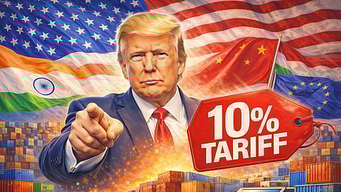 ट्रम्प 'टॅरिफ'वर ठाम; भारतासह सर्वच देशांवर १० टक्के टॅरिफ