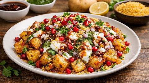 संध्याकाळी काहीतरी चटपटीत हवंय? पटकन बनवा मसालेदार बटाटा चाट; सोपी रेसिपी इथेच