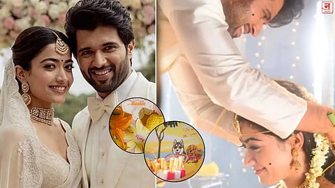 रश्मिका मंदाना-विजय देवरकोंडा अडकले विवाहबंधनात; 'VIROSH' च्या लग्नाची चाहत्यांत चर्चा