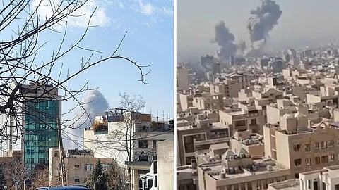 इस्रायल-इराण युद्ध भडकले; इराणचे पश्चिम आशियामधील अमेरिकन एअरबेसवर क्षेपणास्त्र हल्ले