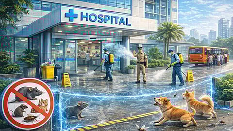 उंदीर, कुत्रे, मांजरे, कीटकांना दरवाजाबाहेरच रोखणार; ११ रुग्णालयांच्या स्वच्छतेसाठी १३.६० कोटींचा खर्च