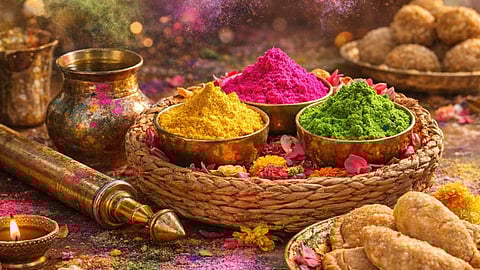 Holi 2026 : "आला होळीचा सण लय भारी"; धुलिवंदननिमित्त मित्र-परिवाराला द्या खास मराठी शुभेच्छा; सोशल मीडियावर करा शेअर 