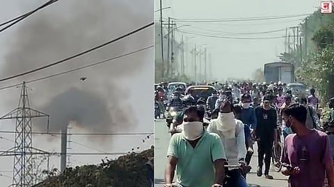 तारापूर MIDC मध्ये भीषण वायुगळती; नागरिकांची पळापळ, अनेकांना श्वसनाचा त्रास