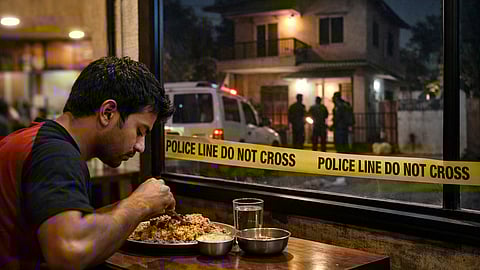 दारूच्या वादातून वडिलांची कुऱ्हाडीने हत्या; म्हणाला "चुकून झालं", मृतदेह पाण्याच्या टाकीत टाकून बाहेर जाऊन खाल्ली बिर्याणी