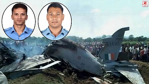 भारतीय वायुसेनेचे सुखोई विमान कोसळले; महाराष्ट्रातील फ्लाइट लेफ्टनंट पूर्वेश दुरुगकर यांचा मृत्यू; स्क्वाड्रन लीडर अनुजही मृत्युमुखी