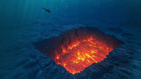 समुद्रज्वाला निसर्गाचा ज्वालामय खेळ