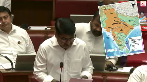 'मराठा साम्राज्याचा नकाशा' वगळल्याने विरोधक आक्रमक; NCERT च्या पुस्तकात सुधारणा करण्यासाठी राज्याचे केंद्र सरकारला पत्र 