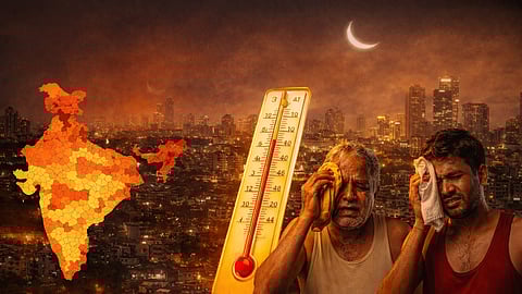 भारतात 'उष्ण रात्रींचे' संकट गडद; देशातील ७०% जिल्ह्यांमध्ये तापमानाचा पारा चढला