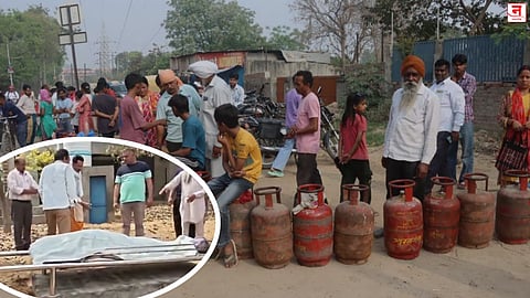 देशभरात सिलिंडर तुटवडा; पंजाबच्या रांगेत गेला एकाचा जीव; यूपीत रात्रीपासून रांगा, एमपीमध्ये पळापळ, २ हजारांचा सिलिंडर ४ हजारांना