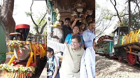 Mumbai : ५ वर्षांनंतर 'वनराणी' पुन्हा रुळावर; केंद्रीय मंत्री पियूष गोयल यांच्या हस्ते उद्घाटन