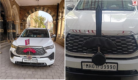 Mumbai : अखेर महापौरांच्या गाडीसमोरील दिवे उतरले