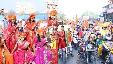 Badlapur :गुढी पाडव्याच्या जल्लोषात कात्रप दुमदुमले; ढोल-ताशे, बाईक रॅली आणि सांस्कृतिक कार्यक्रमांनी रंगला उत्सव, पाहा Photos