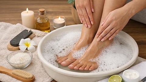 उन्हात फिरून पाय काळवंडले? घरच्या घरी करा हा सोपा उपाय; कमी खर्चात मिळेल स्वच्छ आणि मऊ त्वचा