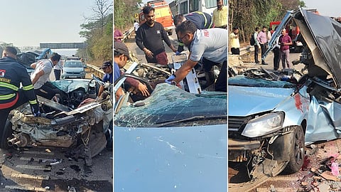Mumbai-Pune Expressway Tragedy: मुंबई-पुणे एक्स्प्रेसवेवर भीषण दुर्घटना; अपघातात IITच्या ३ विद्यार्थ्यांचा जागीच मृत्यू