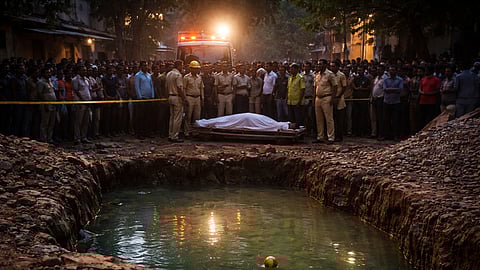 Mumbai : चेंडू आणण्यासाठी गेला अन् काळाने घाला घातला; मालाडमध्ये ८ वर्षीय मुलाचा खड्ड्यात पडून मृत्यू