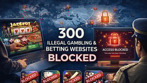 जुगार-सट्टेबाजीची ३०० संकेतस्थळे एकाच वेळी ब्लॉक