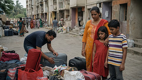 ठाण्यात १४०० कुटुंबांवर बेघर होण्याची टांगती तलवार