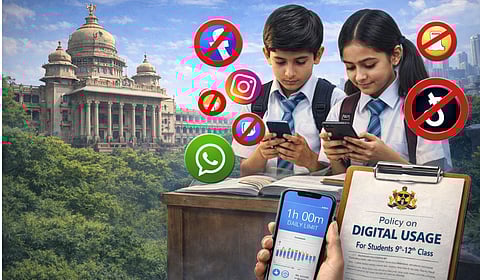 कर्नाटकात मुलांच्या सोशल मीडिया वापरावर बंदी; एका निश्चित वेळेनंतर इंटरनेट बंद करण्याची तरतूद 