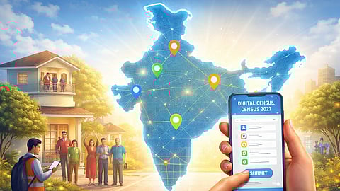 आता जनगणना 'तुमच्या' हातात! देशात पहिल्यांदाच डिजिटल जनगणना; मोबाईलवरच माहिती भरण्याची नवी सुविधा 