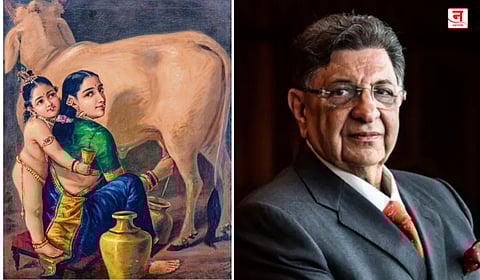 राजा रवी वर्मांचे चित्र १६७ कोटींना; सायरस पूनावाला यांनी केली खरेदी