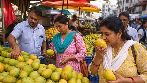 पिवळा दिसला म्हणून लगेच उचलू नका! आंबे घेताना 'ही' चूक तुम्हाला महागात पडू शकते