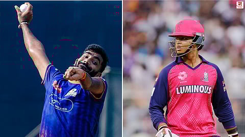 IPL 2026 : मुंबईच्या मार्गात राजस्थानचा अडसर; गुवाहाटी येथे उभय संघांत आज मुकाबला; बुमरा विरुद्ध वैभवच्या जुगलबंदीकडे लक्ष