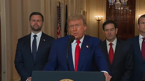 Iran vs US-Israel War : वाटाघाटी निष्फळ ठरल्यास मोठी कारवाई - ट्रम्प