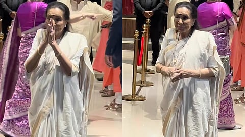 Asha Bhosle Last Public Appearance : सचिन तेंडुलकरचा मुलगा अर्जुनच्या लग्नात हजेरी; हसतमुखाने पापाराझींना केला नमस्कार, VIDEO