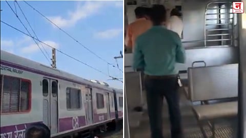 नॉन-एसी लोकलमध्ये आता ऑटोमॅटिक दरवाजे; कुर्ला कारशेडमध्ये नव्या EMU रेकचे आगमन, पाहा VIDEO