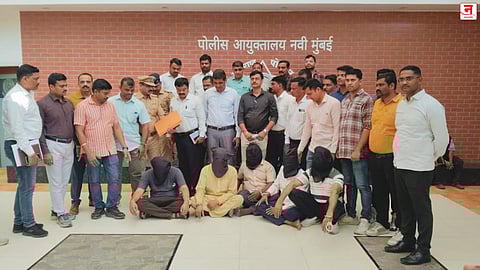 Navi Mumbai : अनधिकृत इमारत पाडल्याच्या रागातून हत्येची सुपारी; रबाळे गोळीबारप्रकरणी पाच अटकेत
