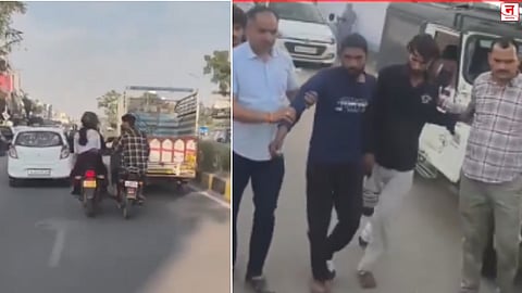 'व्हायरल'च्या नादात मर्यादा पार! भररस्त्यात तरुणीशी गैरवर्तन; VIDEO व्हायरल होताच पोलिसांची धडाकेबाज कारवाई