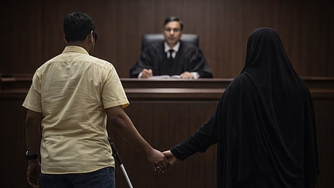 एका अंध जोडप्याच्या डोळस प्रेमाची दास्तान; मुस्लिम मैत्रिणीच्या सुटकेसाठी रामकृपाल न्यायालयात