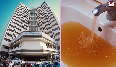 जळगावमध्ये २०१२ पासून जलकुंभांची सफाईच नाही; नागरिकांच्या नशिबी पिवळसर पाणी