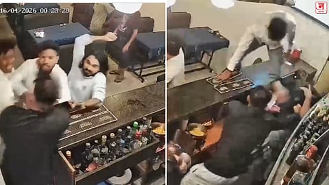 Nagpur : १८ बाटल्या फोडल्या; दारू नाकारताच तरुणांचा बारमध्ये धुडगूस, मॅनेजर रक्तबंबाळ, VIDEO व्हायरल