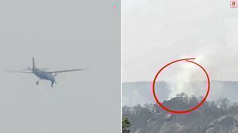 छत्तीसगडमध्ये खासगी विमान कोसळले; अनेकांचा मृत्यू झाल्याची भीती