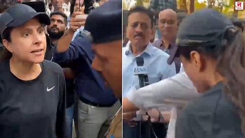 Mumbai : भाजपच्या मोर्चाने महिला संतापली; VIDEO व्हायरल 