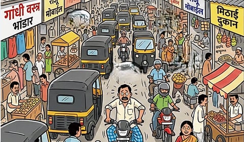 उल्हासगरमधील बाजारपेठ वाहतूककोंडीमुक्त होणार; ६० फुटी रस्त्याच्या रुंदीकरणाचा प्रस्ताव