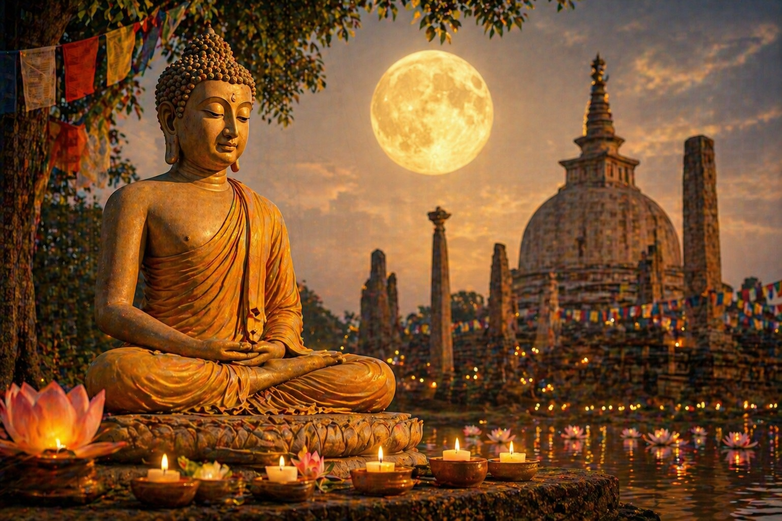Buddha Purnima 2026 : वैशाख पौर्णिमेलाच बुद्ध पौर्णिमा का साजरी केली जाते? जाणून घ्या इतिहास आणि महत्त्व