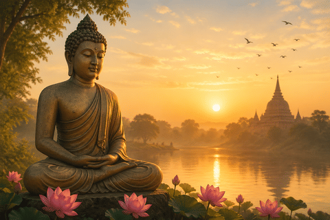 Buddha Purnima 2026 : सकाळची सुरुवात तथागत बुद्धांच्या सकारात्मक विचारांनी करा; दिवस जाईल आनंदी